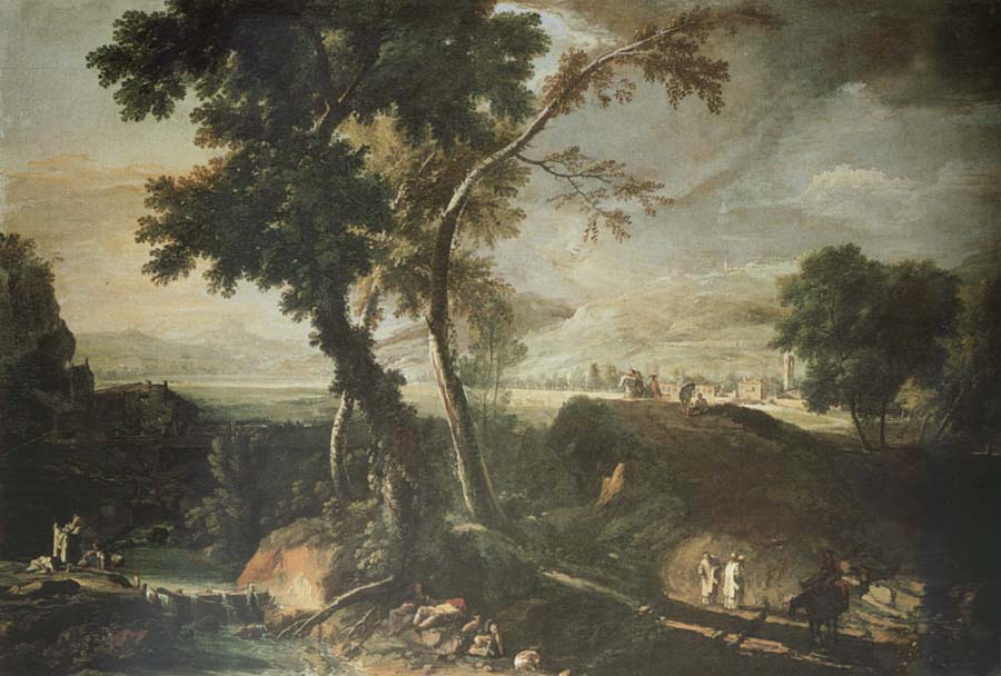 Landscape with Washerwomen